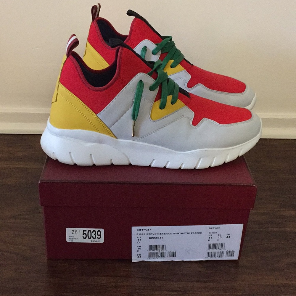 (SOLD)Bally Men’s Runner corvette 18/OCE
